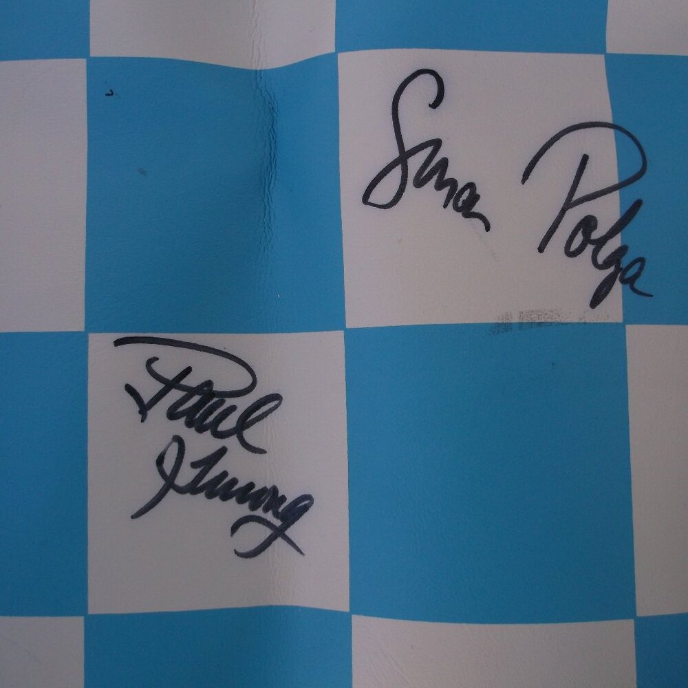 ♕ Signed Chess Board – Susan Polgar & Paul Truong – Rare Collector’s Piece!